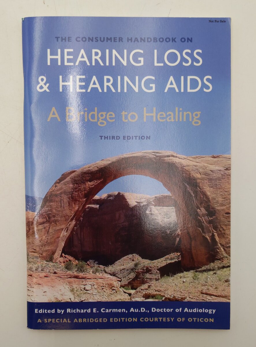 The Consumer Handbook on Hearing Loss and Hearing Aids Paperback Book EX