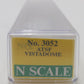 Model Power 3052 N Scale Santa Fe 75' Streamline Vista Dome #3052 LN/Box