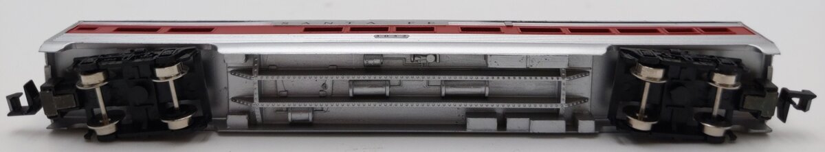 Model Power 3052 N Scale Santa Fe 75' Streamline Vista Dome #3052 LN/Box