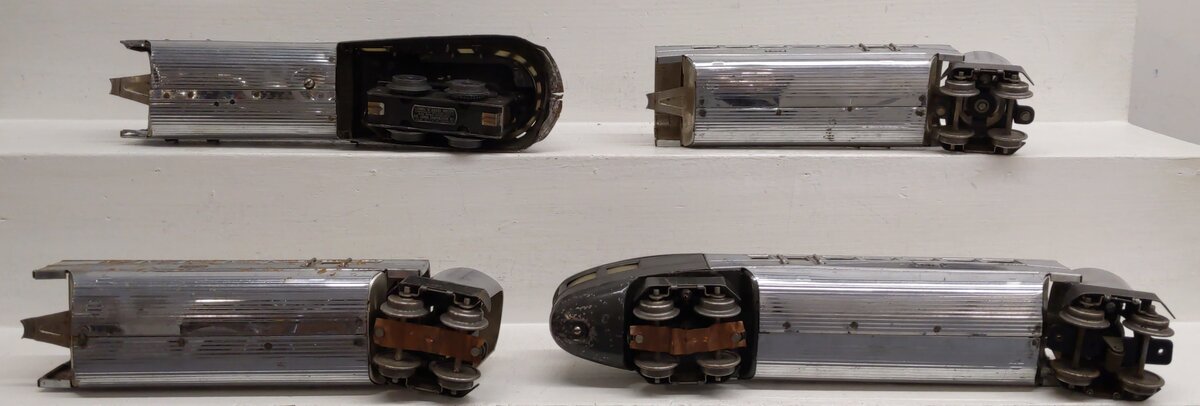 Lionel 616 Vintage O Flying Yankee Passenger Set (616, 617, 618)
