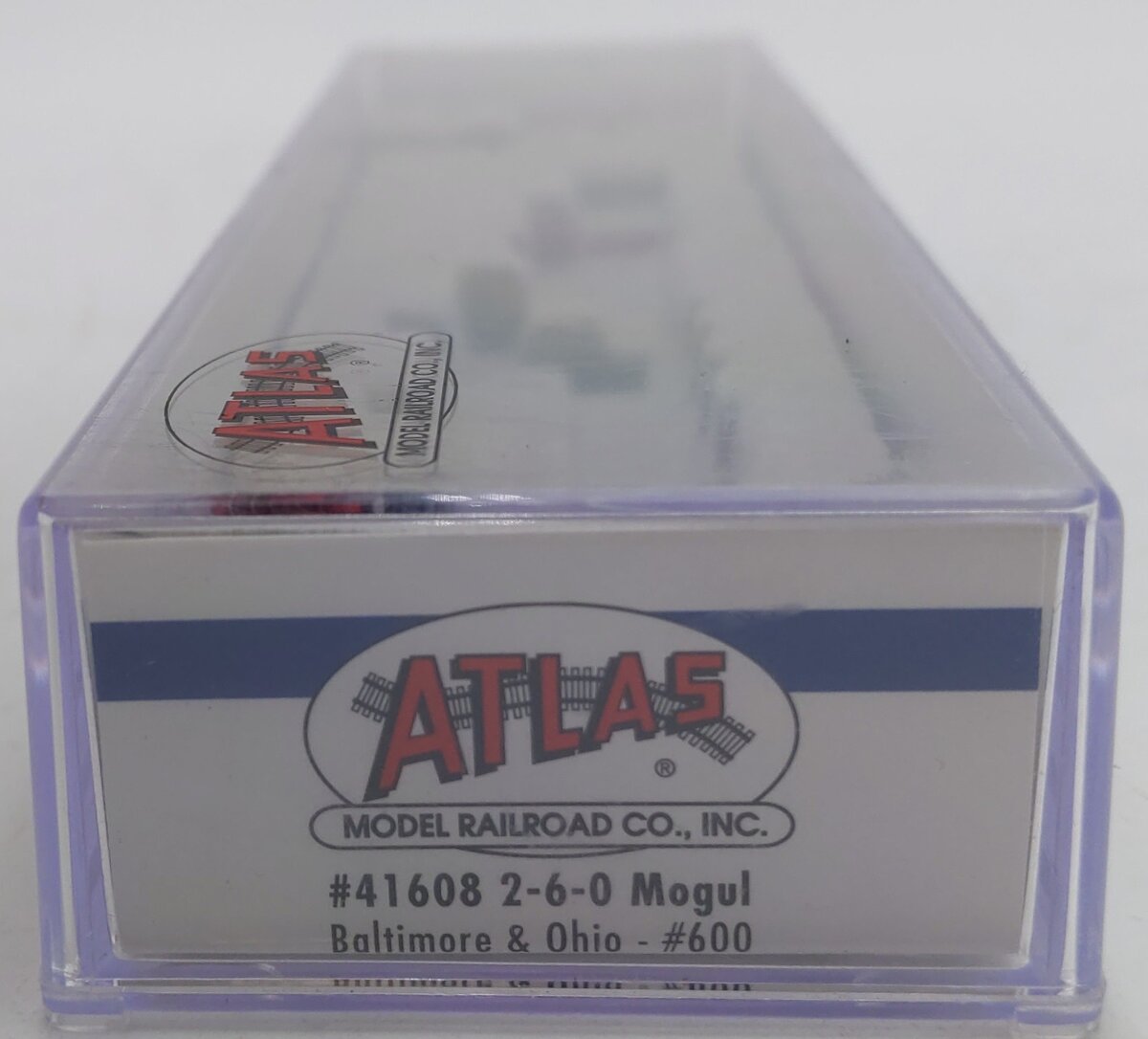 Atlas 41608 N Scale Baltimore & Ohio 2-6-0 Mogul Steam Locomotive #600 NIB