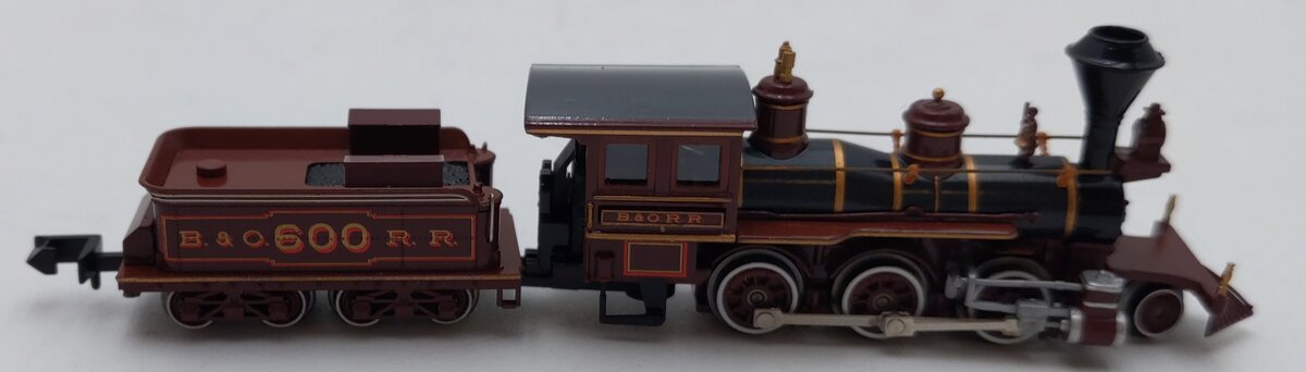 Atlas 41608 N Scale Baltimore & Ohio 2-6-0 Mogul Steam Locomotive #600 NIB