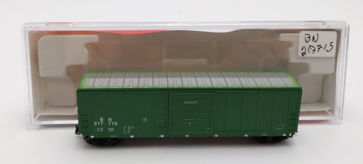 InterMountain 67514-04 N Scale Burlington Northern Boxcar #217715 LN/Box
