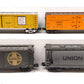 MTH & Other O Scale Assorted Freight Cars [4] VG