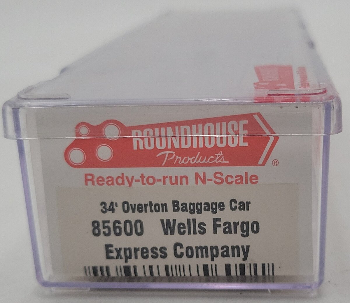 Roundhouse 85600 N 34' Wells Fargo Express Company Baggage Car LN/Box