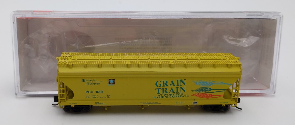InterMountain 67092-13 N Scale PCC Grain Train 3-Bay Hopper #1001 LN/Box