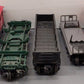 Lionel Vintage O Gauge Freight Cars #6062,3362,6119,1007 [5] VG