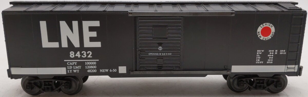 KMT 8432 O Gauge Lehigh & New England Single Door Boxcar EX