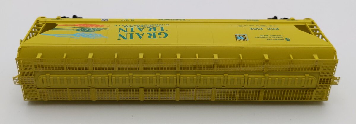 InterMountain 67092-14 N Scale Grain Train PCC 3-Bay Hopper #1002 LN/Box
