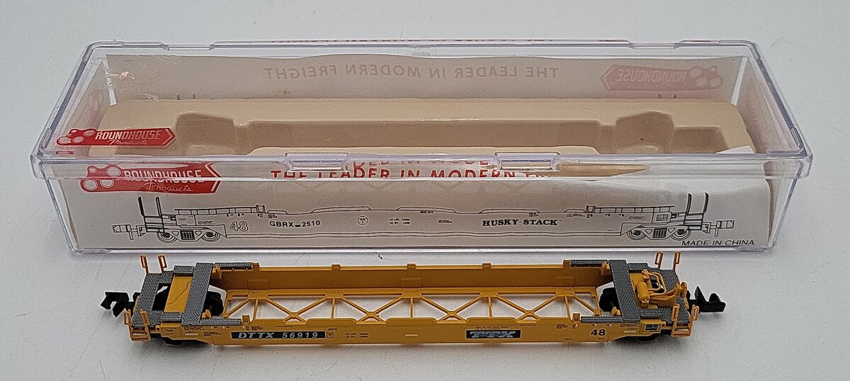 Roundhouse 8472 N Scale TTX Husky Stack #56919 LN/Box