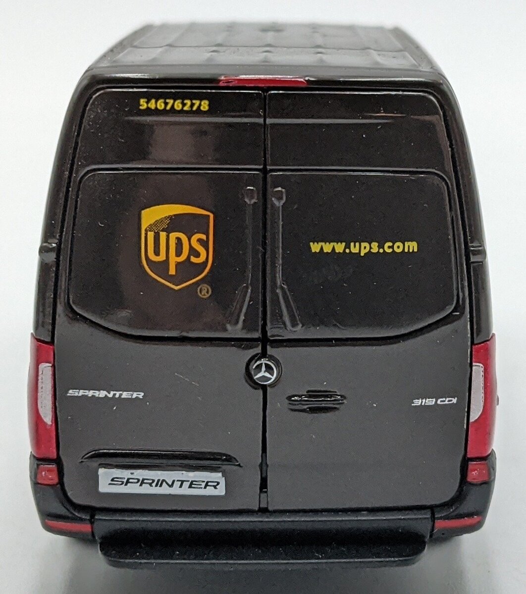 Kinsmart KT5426 1:48 Diecast UPS Mercedes-Benz Sprinter Van - UPS NEW