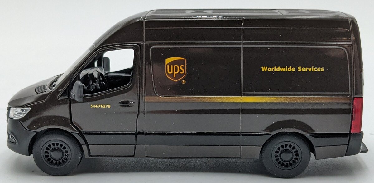 Kinsmart KT5426 1:48 Diecast UPS Mercedes-Benz Sprinter Van - UPS NEW