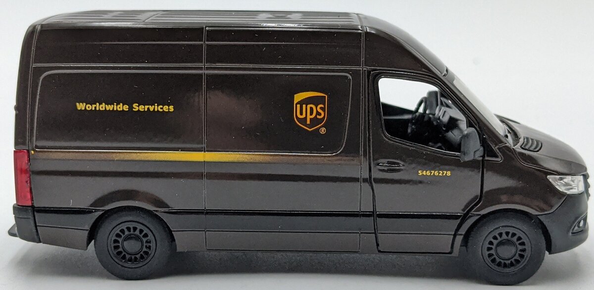Kinsmart KT5426 1:48 Diecast UPS Mercedes-Benz Sprinter Van - UPS NEW