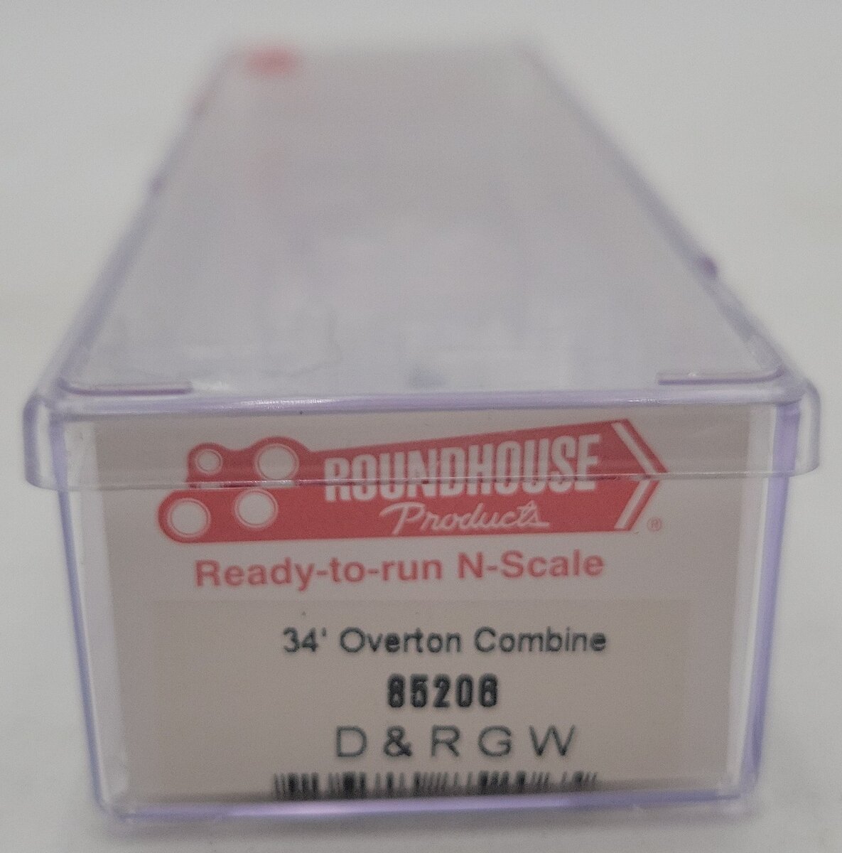 Roundhouse 85208 N Scale DRG&W 34' Overton Combine Car #128 LN/Box