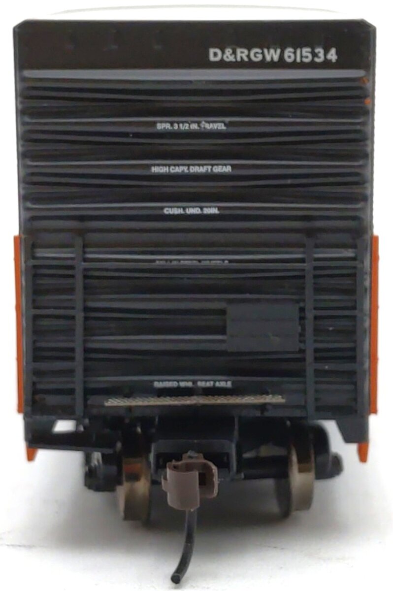 Athearn 88905 HO RTR 50' PC&F Rib Side Box, D&RGW #61534 LN/Box
