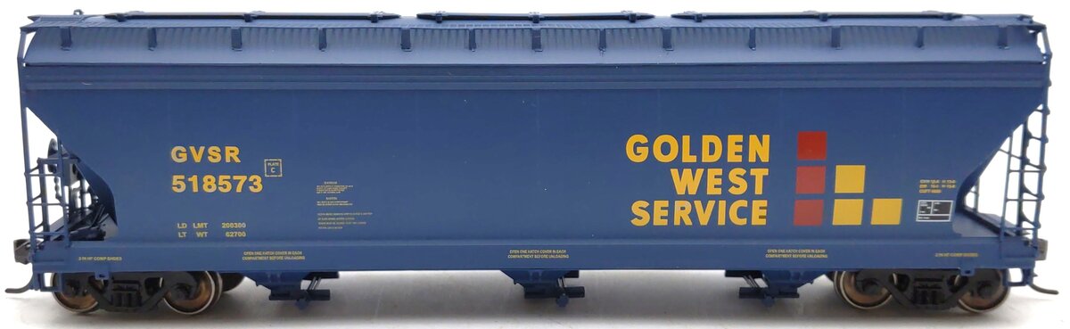 InterMountain 47036-14 HO Montana Rail Link ACF 3-Bay Hopper #518573 EX/Box