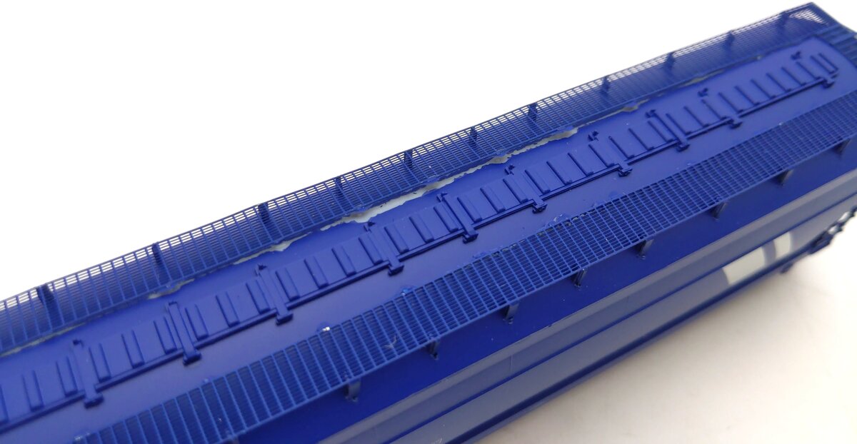 InterMountain 47036-12 HO Montana Rail Link ACF 3-Bay Hopper #50018 EX/Box