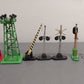 Lionel Vintage O Scale Accessories 71,71,71,71,154,154,252,153,494,395 [10] VG/Box