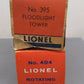 Lionel Vintage O Scale Accessories 71,71,71,71,154,154,252,153,494,395 [10] VG/Box