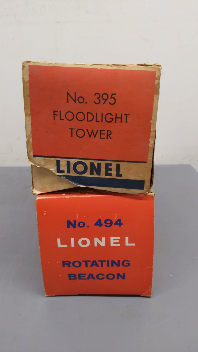 Lionel Vintage O Scale Accessories 71,71,71,71,154,154,252,153,494,395 [10] VG/Box
