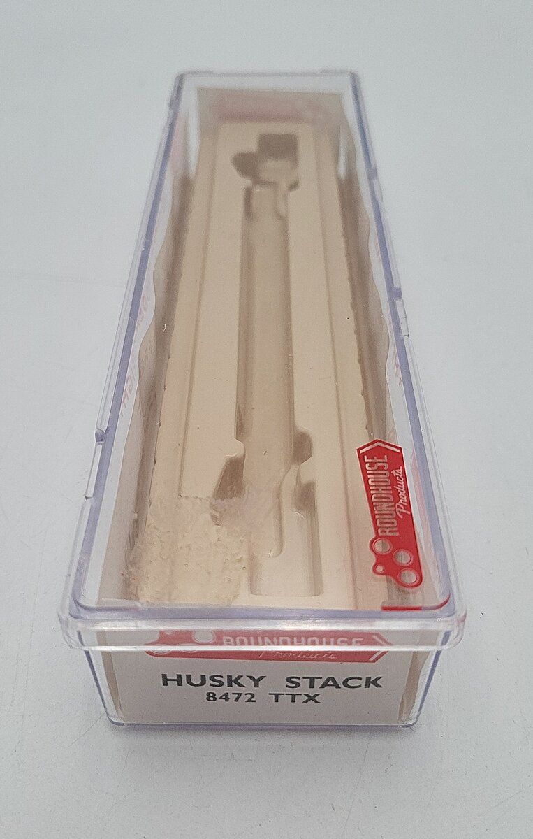Roundhouse 8472 N Scale TTX Husky Stack #56233 EX/Box