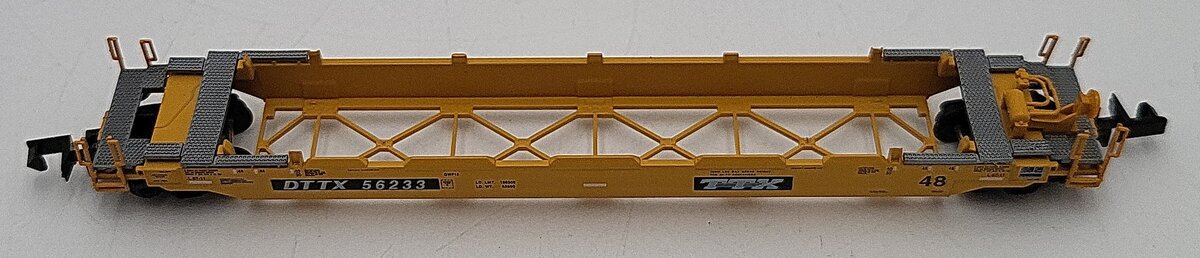 Roundhouse 8472 N Scale TTX Husky Stack #56233 EX/Box