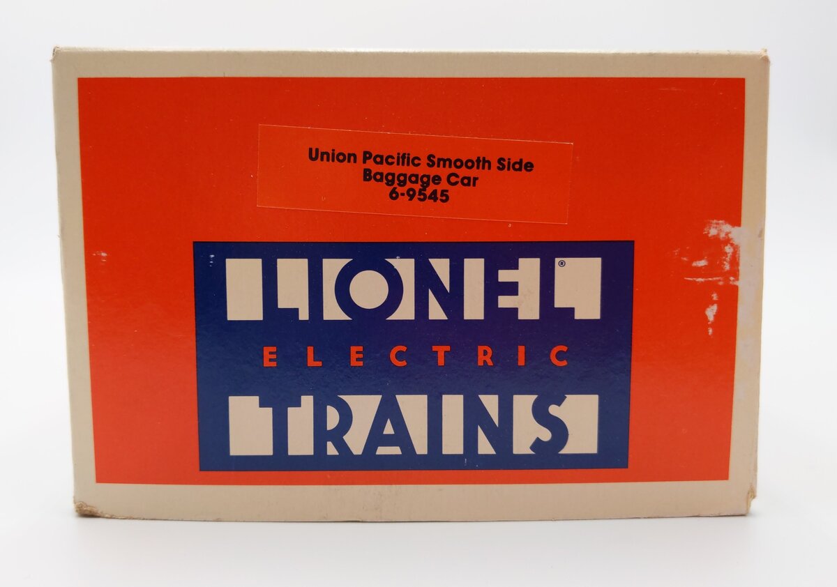 Lionel 6-9545 O Gauge Union Pacific Smooth Side Baggage Car #9545 EX/Box