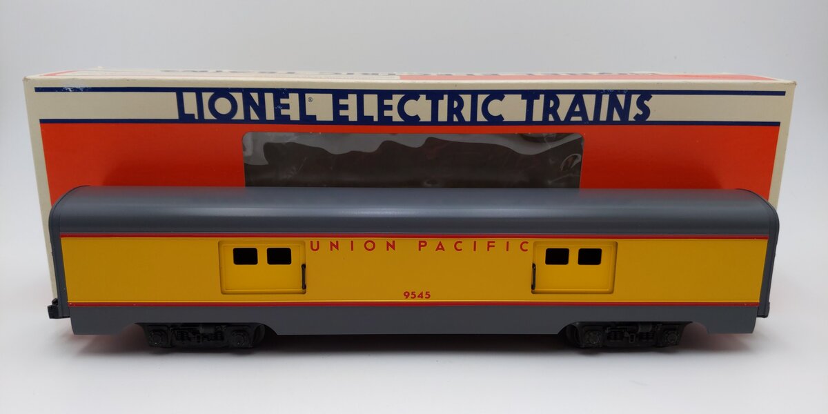 Lionel 6-9545 O Gauge Union Pacific Smooth Side Baggage Car #9545 EX/Box