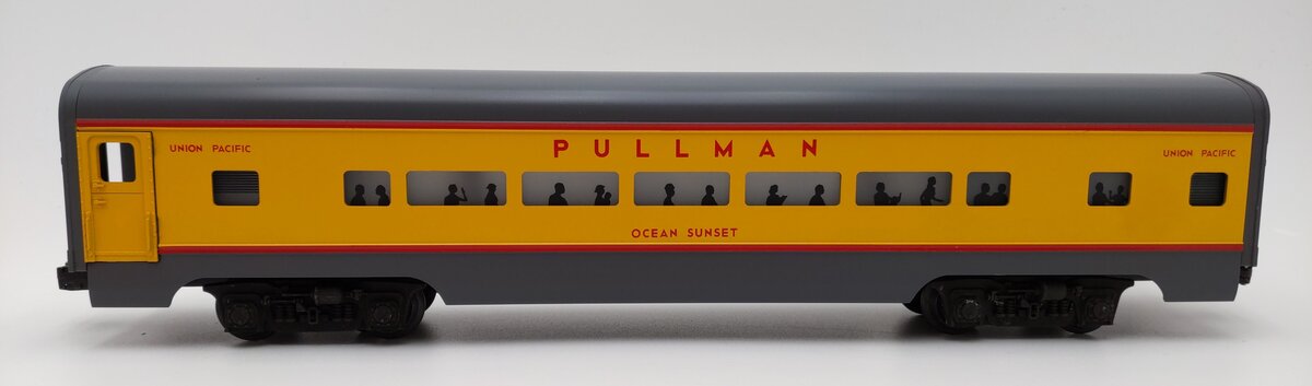 Lionel 6-9549 O Gauge Union Pacific "Ocean Sunset" Aluminum Pullman Car VG/Box