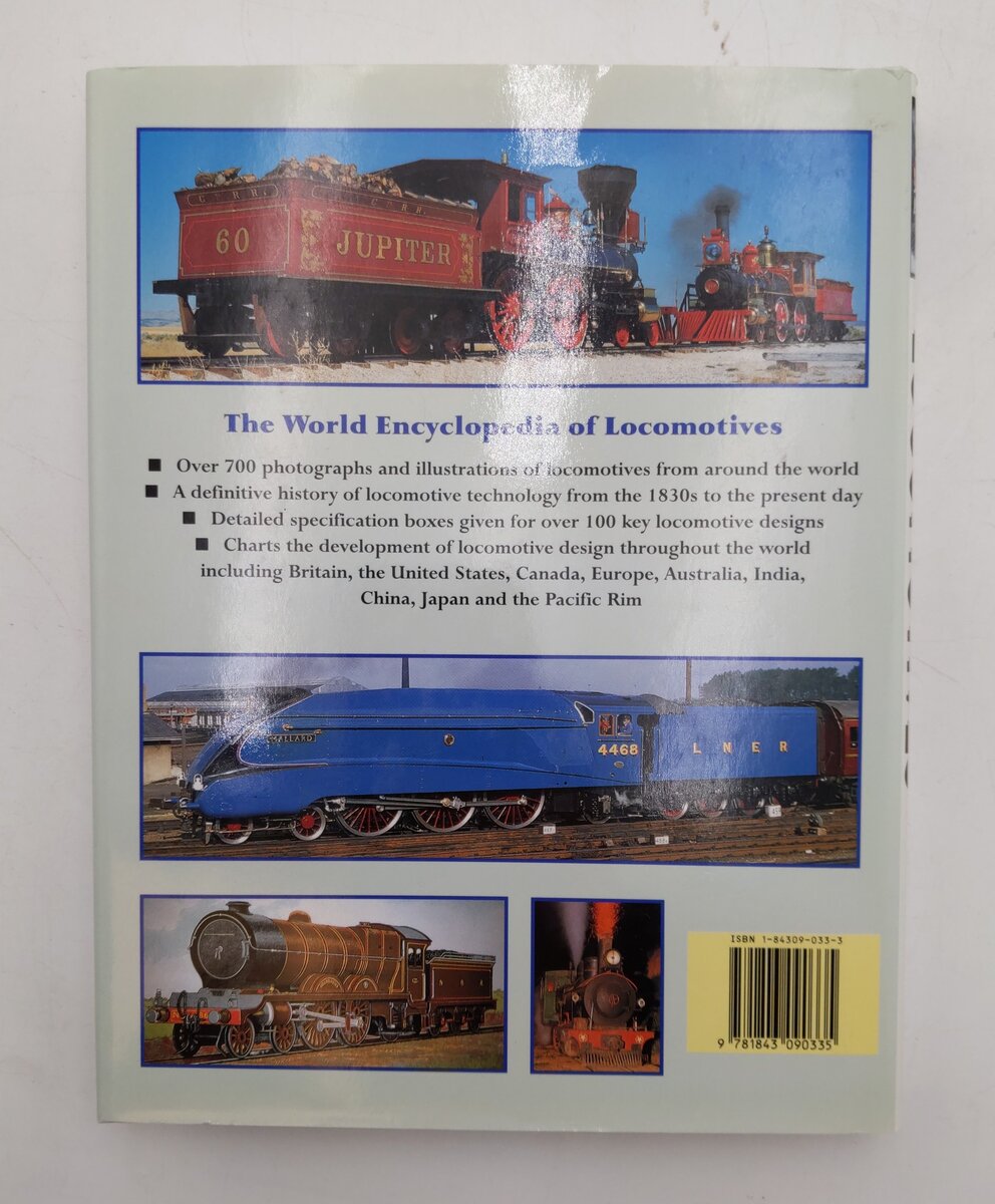The World Encyclopedia of Locomotives Hardcover Book By Colin Garratt VG