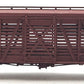 Pecos River Brass N Scale Brass Unlettered Stock Car w/ Decals EX/Box
