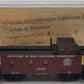 Roundhouse 85806 N Scale Denver & Rio Grande 3-Window Open End Caboose #01125 LN/Box