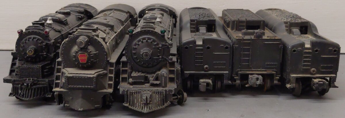Lionel O Gauge Vintage Locomotives & Tenders; 681, 2037, 2055[6] VG