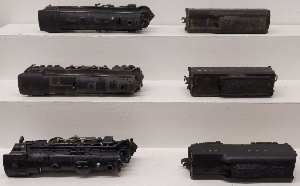 Lionel O Gauge Vintage Locomotives & Tenders; 681, 2037, 2055[6] VG