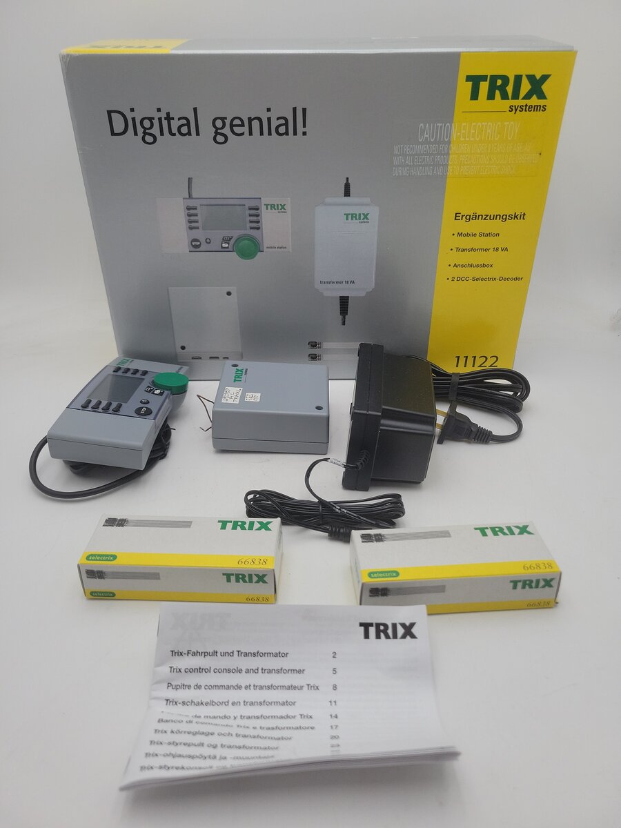 Trix 11122 Digital Systems Control Add-On Mobile Station 18 V EX/Box