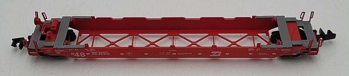 Roundhouse 8474 N Scale BN Husky Stack Car #64761 LN/Box
