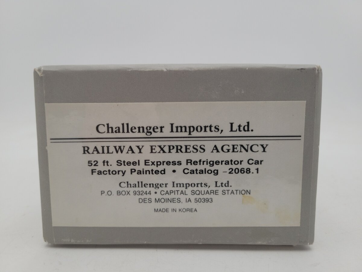 Challenger Imports 2068.1 HO Scale REX 52' Refrigerator Car #7758 EX/Box