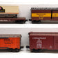 MTH & Other O Scale Assorted Freight Cars [4] VG