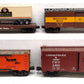 MTH & Other O Scale Assorted Freight Cars [4] VG