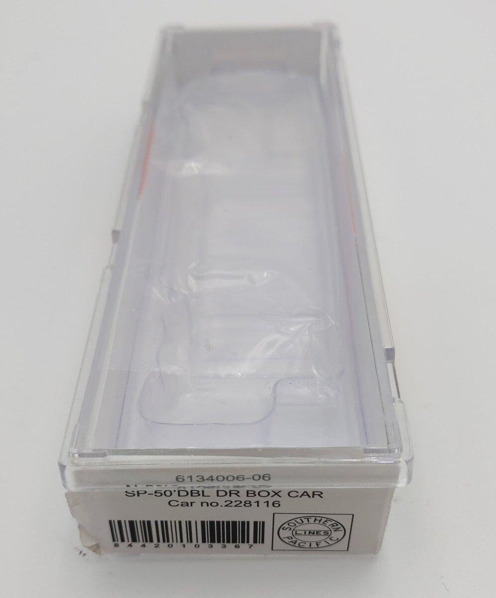 InterMountain 6134006-06 N Scale Southern Pacific Double Door Boxcar #228116 LN/Box
