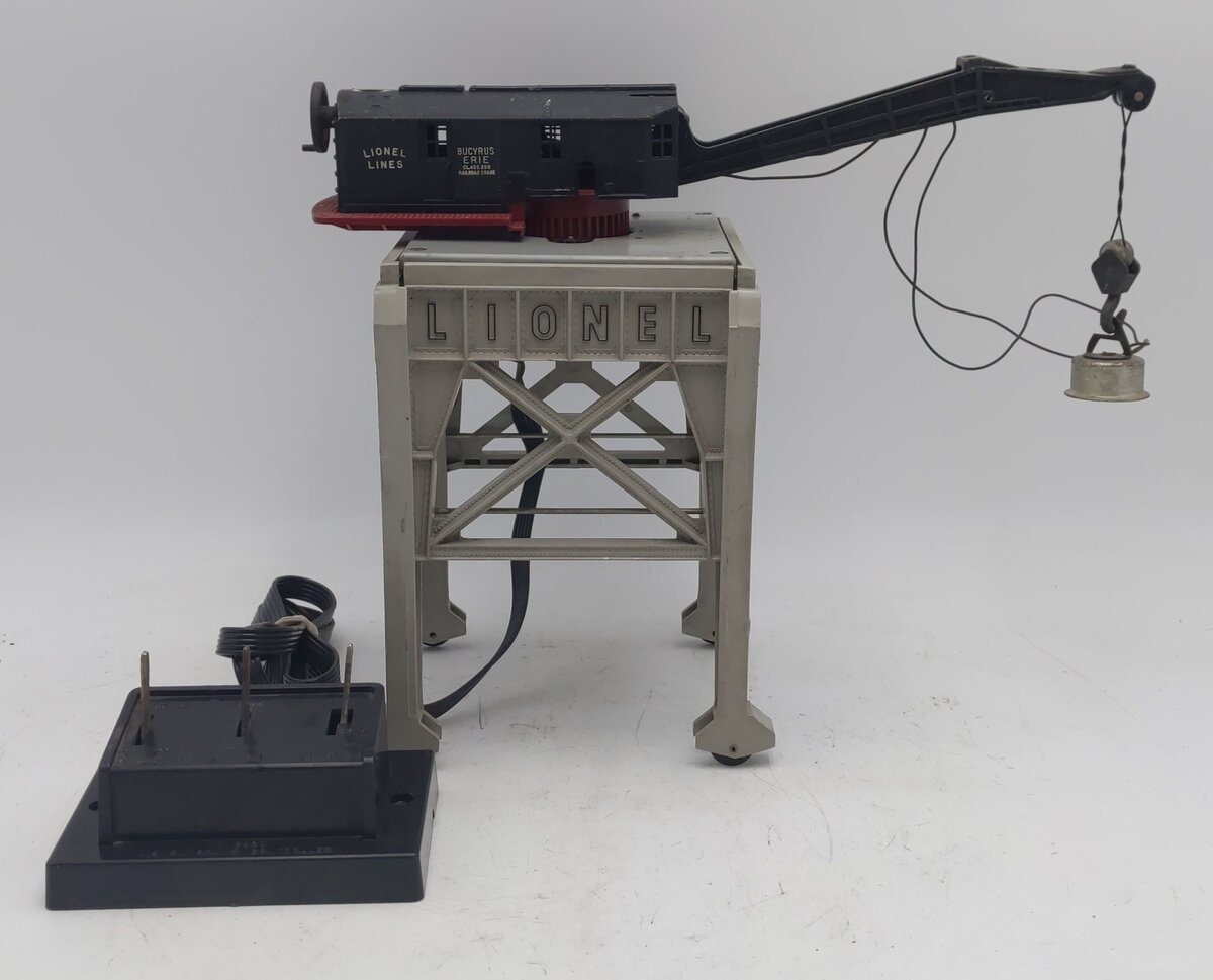 Lionel 282 Vintage O Bucyrus Erie Remote Control Gantry Crane EX