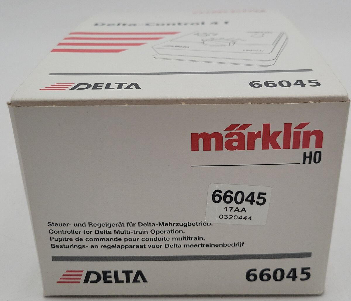 Marklin 66045 Controller for Delta Multi-Train Operation LN/Box
