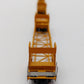 Deluxe Innovations 15020-B "N" Twinstack Santa Fe Rapido Equipped 5 Car Trailer  LN/Box