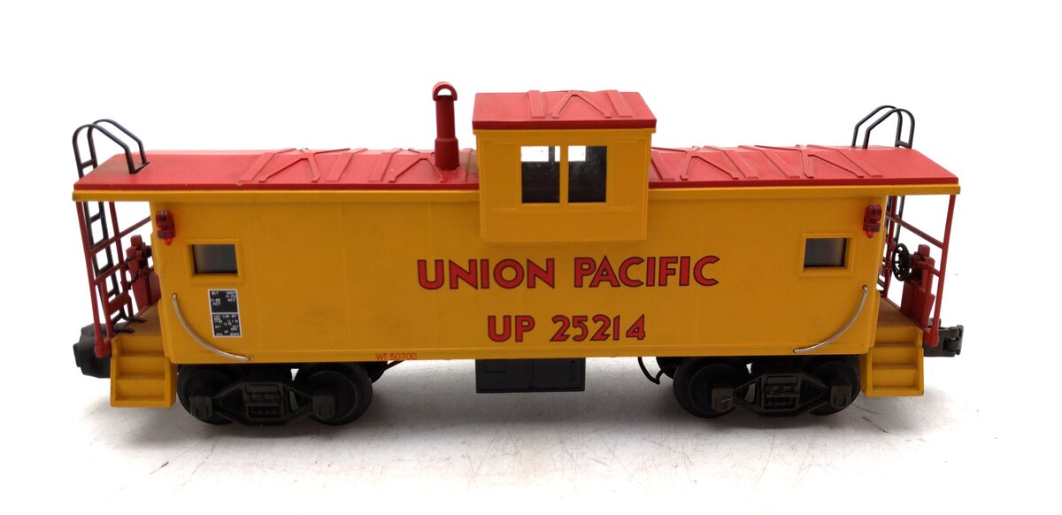 MTH 20-9100 O Gauge Union Pacific Extended Vision Caboose #25214 EX
