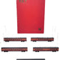 Key Imports N Scale BRASS Southern Pacific "Daylight" Passenger Car Set EX/Box
