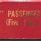 Key Imports N Scale BRASS Southern Pacific "Daylight" Passenger Car Set EX/Box