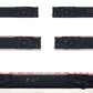 Key Imports N Scale BRASS Southern Pacific "Daylight" Passenger Car Set EX/Box