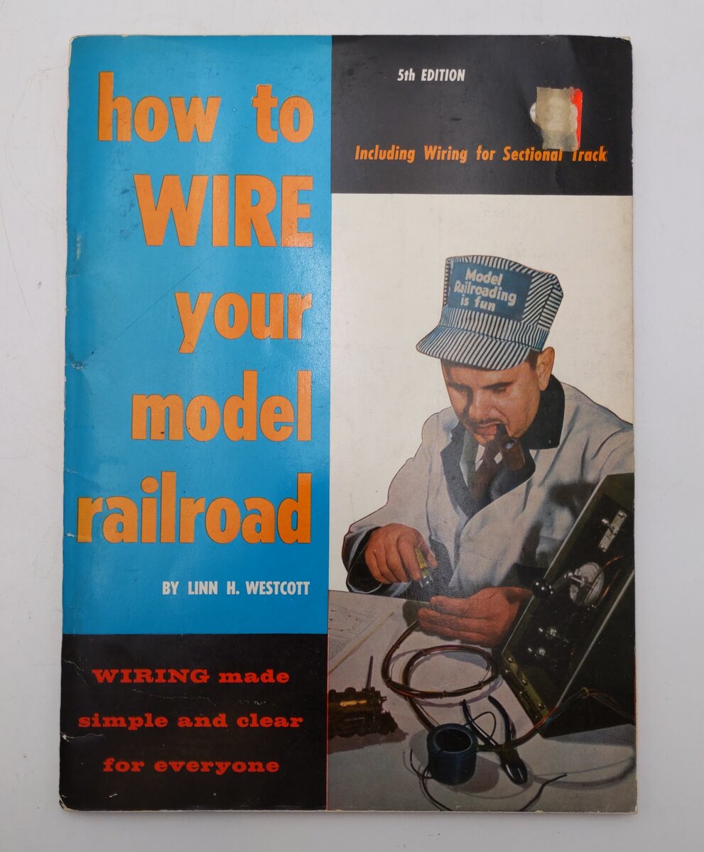 How To Wire Your Model Railroad Paperback Book By Linn H. Westcott VG