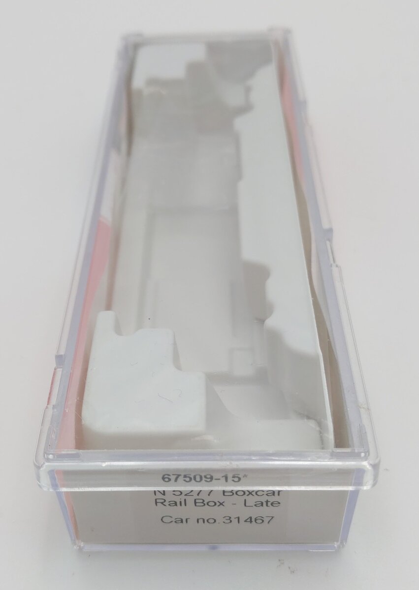 InterMountain 67509-15 N Scale Railbox Boxcar #31467 LN/Box