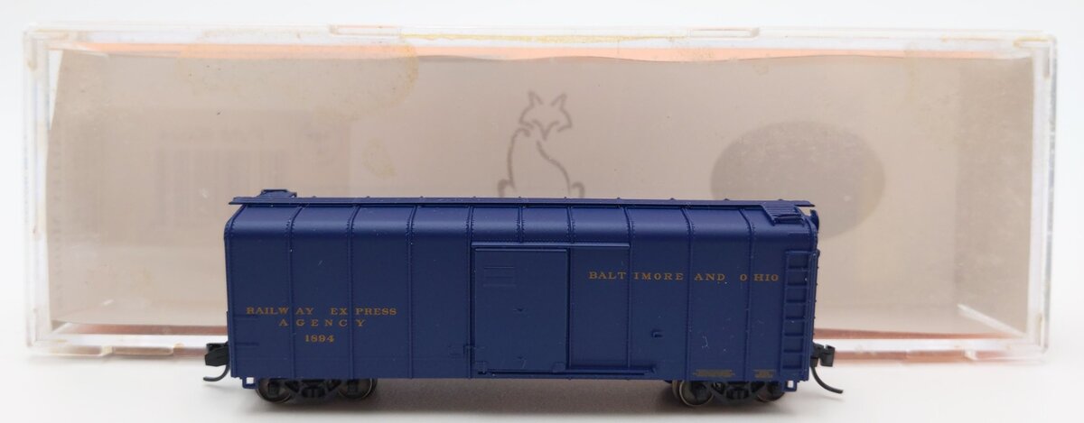 Fox Valley Models 90324 N Scale B&O C-16 Wagontop Express Blue # 1894 LN/Box